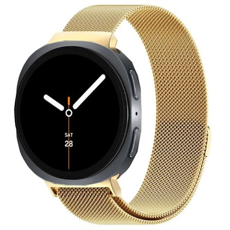 Milanese Loop kompatibel med Samsung Galaxy Watch 8 44mm 40mm Armband Armbands Rostfritt Stål Magnetiskt Armband Galaxy 8 Classic 46mm Rem