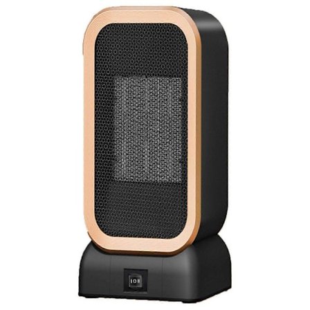 Bærbar batteridrevet varmeovn og viftekombinasjon for hjem, kontor og studenthybel (Plug-in versjon)[DB]