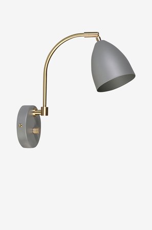 Belid - Vegglampe Deluxe - Grå - Vegglamper - Fra Homeroom