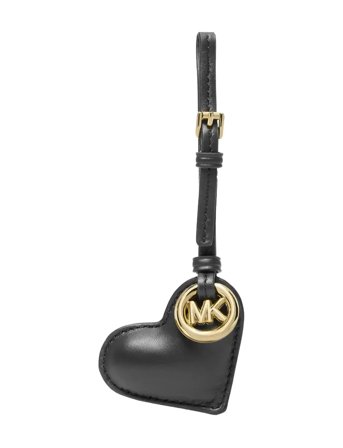 Michael Kors Puffy Heart Charm - Black - ONE SIZE