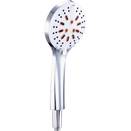 Korkeapainesuihkupää, jossa on kalkinestosuodatin, suihkupää 5