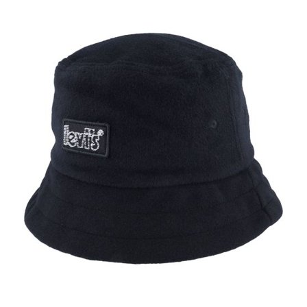 Levi's - Svart bucket Hatt - Cozy Regular Black Bucket @ Hatstore