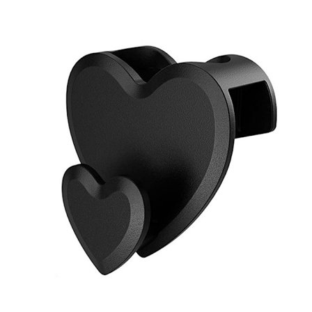 (24 kpl, sydämenmuotoinen) Tilaa säästävät henkarit Vaatehenkari Liitinkoukut, Henkarin jatke liitäntäkoukku Muovinen vaate