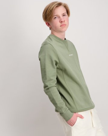 Les Deux Dexter Sweatshirt Kids Groen Truien Jongens - Kids Brand Store