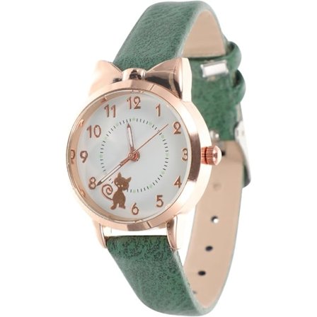 Quartz ur til børn - tegneserie ure piger armbåndsur elastisk læderrem trendy ur