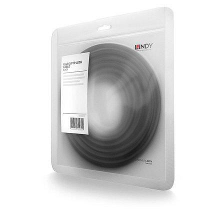 Lindy koblingskabel - 20 m - svart