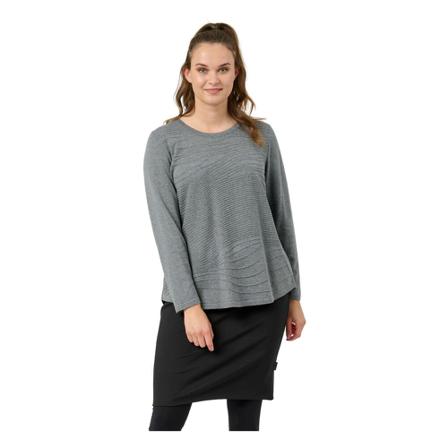 Pont Neuf Kamine - grey melange Grå, Dame Bluser