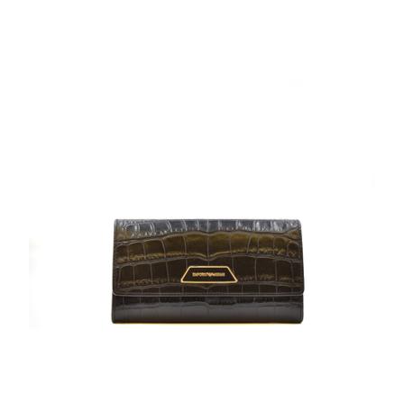Emporio Armani Pung Sort, Dame Punge og Kortholder, Størrelse: ONE Size