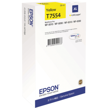 INKJET T7554 YELLOW XL*