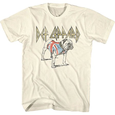 Bulldog Def Leppard T-shirt