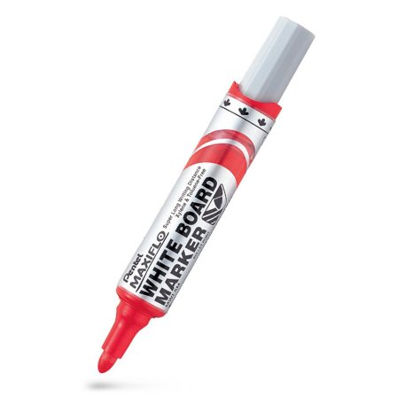 PENTEL Whiteboardpenna Maxiflo rund röd - Lyreco - Kontorsmaterial - Pennor - Whiteboardpennor - Rund spets