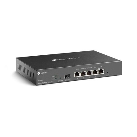 TP-Link ER7206 Multi-WAN Gigabit VPN Router SFP WAN 2xWAN/LAN 2xLAN RJ45 ports Omada SDN