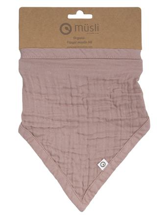 Muslin Bib Baby & Maternity Care & Hygiene Dry Bibs Rosa Müsli By Green Cotton