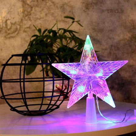 Christmas Star Topper Led Lighted Star Christmas Tree Top Dekor