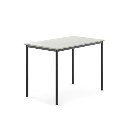 Tisch SONITUS, 1200x800x900 mm, Hochdrucklaminat grau, anthrazit