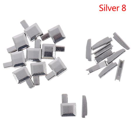 10 Set Legering Reparation Blixtlås Stopper Öppen Dragkedja Gör-det-själv-sömnad Z