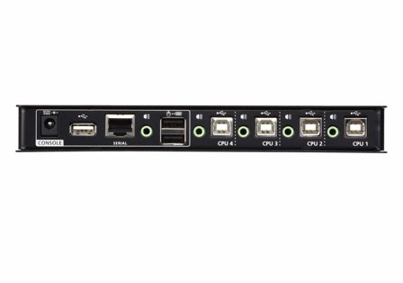 ATEN 4 Port USB KVM Switch