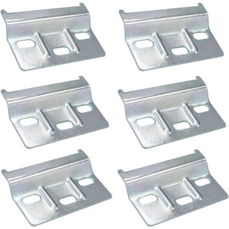 Henger skinne festeplate støtte skap møbler 6 PCS Hange