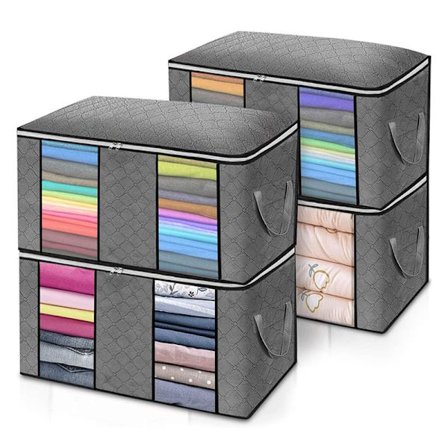 4 opbevaringsposer til dyner og tøj