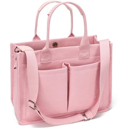 Teenager Powder Stof Tote Taske, Flere Lommer Stor Kapacitet, Damemode Street Style, Udendørs Rejser, Studenter Skole Rygsæk