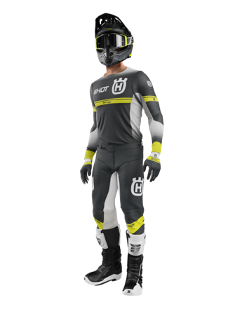 Completo Cross Shot Aerolite Husqvarna Limited Edition 2024 Nero