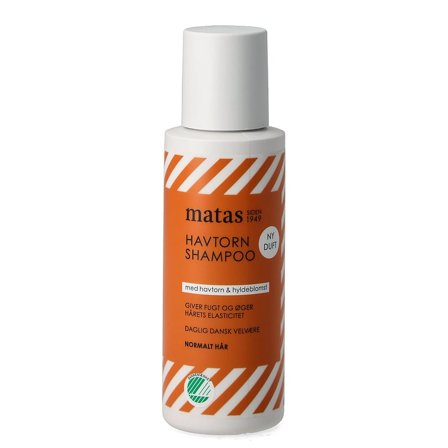 Matas Striber Havtorn Shampoo til Normalt Hår 75 ml, Hår, Shampoo, Hårshampoo
