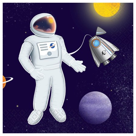 Rymden Servetter 16-pack