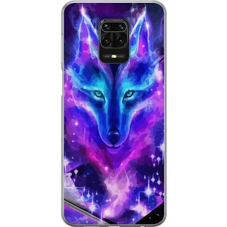 Mobilskal till Xiaomi Redmi Note 9S med Neon Varg