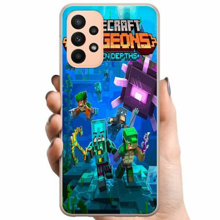 Samsung Galaxy A23 5g Tpu Mobilskal Minecraft