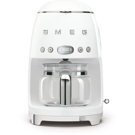 Smeg Retro kaffemaskine, DCF02WHEU - Hvid | KitchenOne