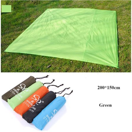 Teltgulv Tarp Picnicmåtte GRØN 200X150CM