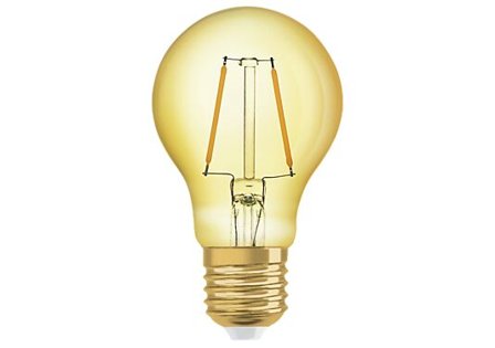 OSRAM LED lyspære Classic A 22 2,5W 824 gold E27
