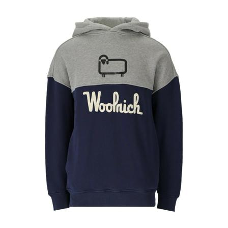 Woolrich, Sweatshirts & Hoodies Blauw, Heren, Maat:S