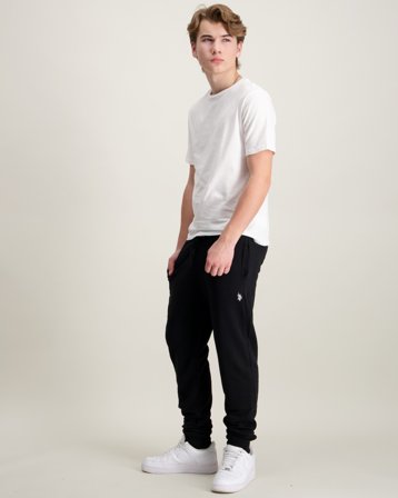 U.S. Polo Assn. DHM LB Jogger Svart Byxor Kille - Kids Brand Store