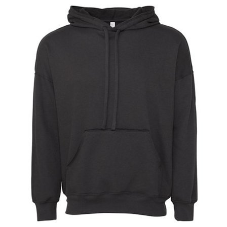 Bella + Canvas Unisex Adult Hoodie S Mörkgrå