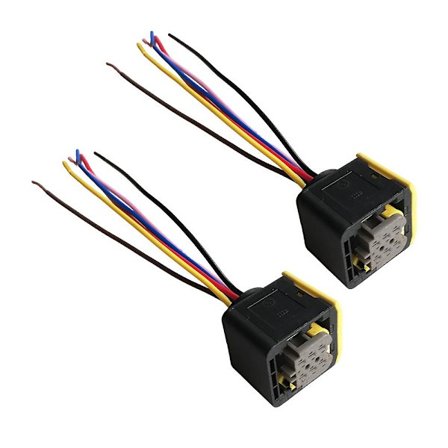 2 st 6-stiftskontakt för Scania lastbilshörnljusuttag