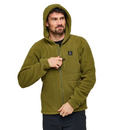Haglöfs Malung Pile Hood Men Olive Green - Herr - 606958 - M