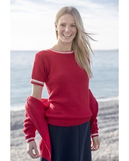 Bluse Greta Rød - Dale Garn