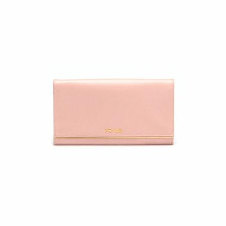 Prada Vintage Wallets Cardholders Pink, Dame Vintage Accessories, Størrelse: ONE Size