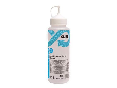 SURE Appliceringsflaska Interior & Surface Cleaner 500ml - Lyreco - Städ och hygien - Städredskap - Sprayflaskor