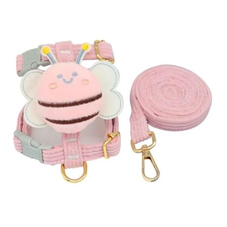 Lemmikkikoiran valjaat Koiran rintahihna PINK S pink S