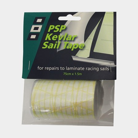 PSP Kevlar segeltejp guld/klar, 75mm