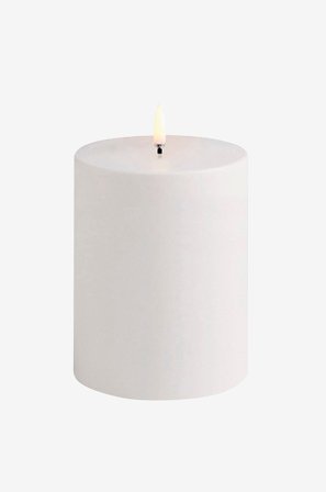 Uyuni - Blockljus UYUNI Outdoor LED 7,8x20,6 cm Vit - Vit - Ljus - Från Homeroom