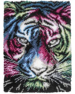 Broderipakke Ryematte Tiger - Vervaco