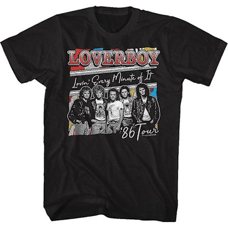 Lovin' Every Minute of It Loverboy T-shirt