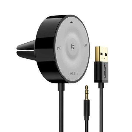 Bluetooth 5.0 Car Kit Receiver aptX LL Trådløs 3.5 AUX adapter til bil højttaler USB Bluetooth 3.5mm jackstik
