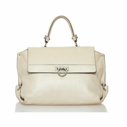 Salvatore Ferragamo Pre-owned, Pre-owned Bag Beige, Dames, Maat:ONE Size