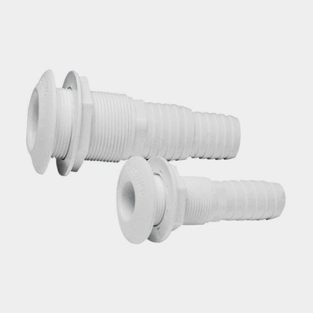 Bordsgenomföring plast med nippel 28-35 mm