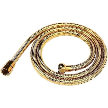 Bruseslange guld 1,5 m fleksibel bruser lavet af rustfrit stål, fleksibel QIZ