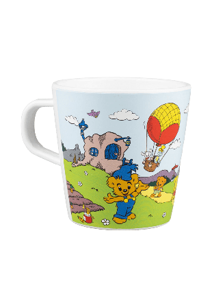 BAMSE Motiv, Mugg med handtag Mata & äta Unisex Grön ONESIZE
